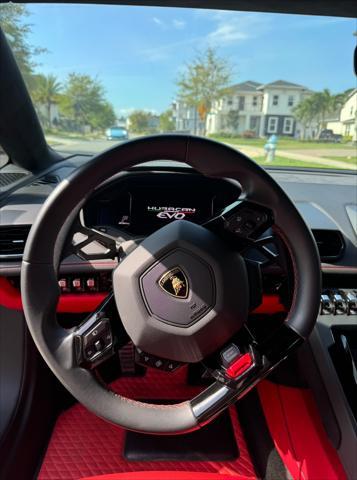 used 2021 Lamborghini Huracan EVO car, priced at $279,990