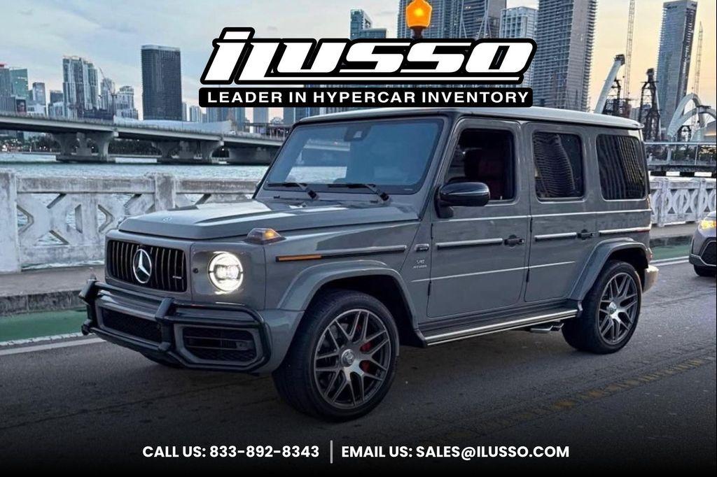 used 2023 Mercedes-Benz AMG G 63 car, priced at $197,900