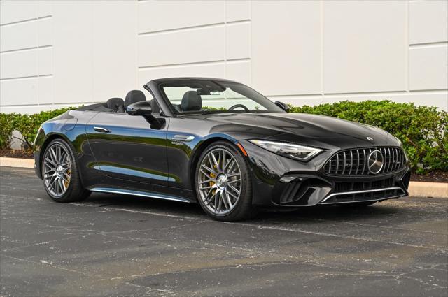 used 2022 Mercedes-Benz AMG SL 63 car, priced at $134,980