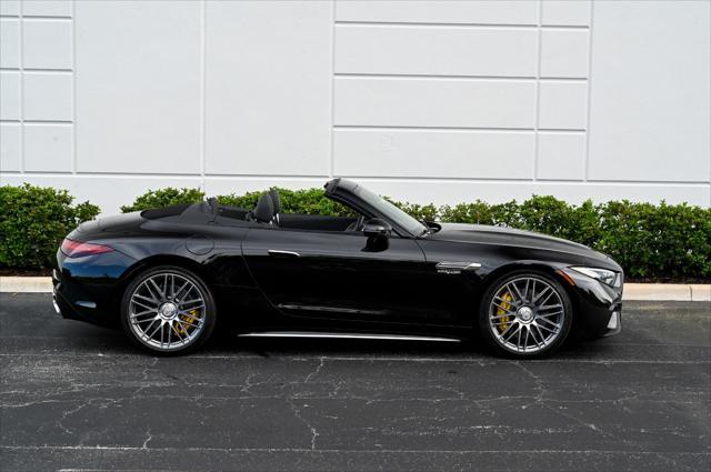 used 2022 Mercedes-Benz AMG SL 63 car, priced at $134,980