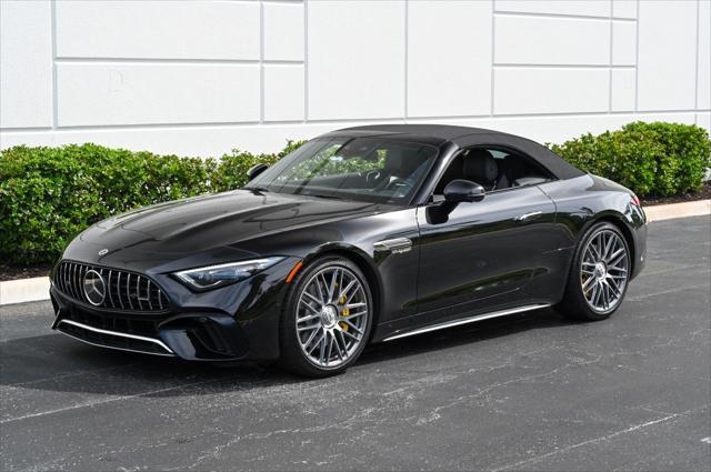 used 2022 Mercedes-Benz AMG SL 63 car, priced at $134,980