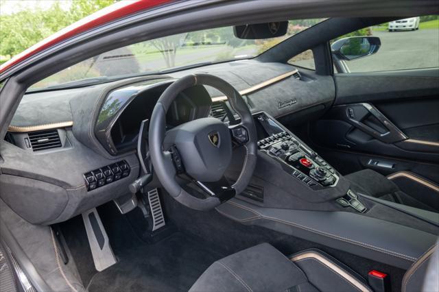 used 2022 Lamborghini Aventador SVJ car, priced at $719,000