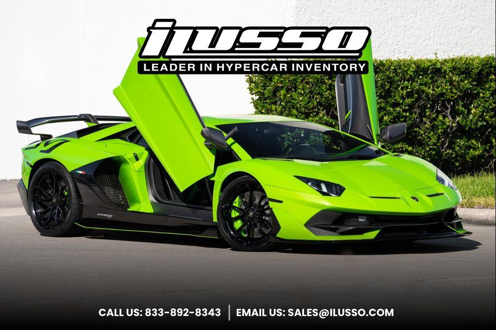 used 2019 Lamborghini Aventador SVJ car, priced at $759,000