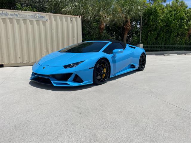 used 2022 Lamborghini Huracan EVO car, priced at $299,000