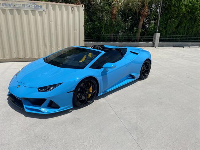 used 2022 Lamborghini Huracan EVO car, priced at $299,000