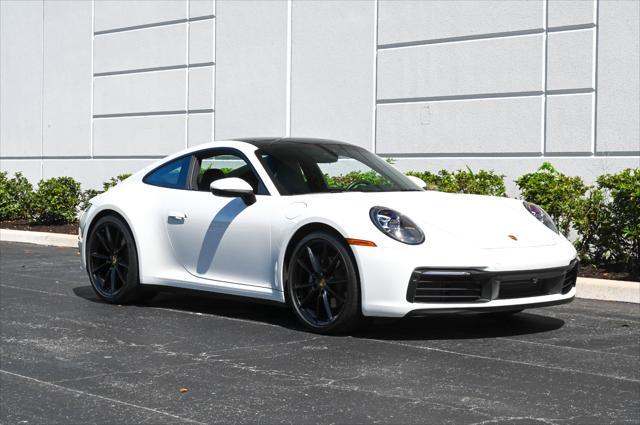 used 2022 Porsche 911 car, priced at $129,900