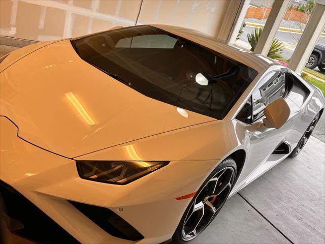 used 2021 Lamborghini Huracan EVO car, priced at $254,999