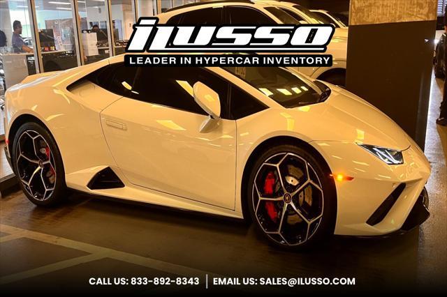 used 2021 Lamborghini Huracan EVO car, priced at $254,999