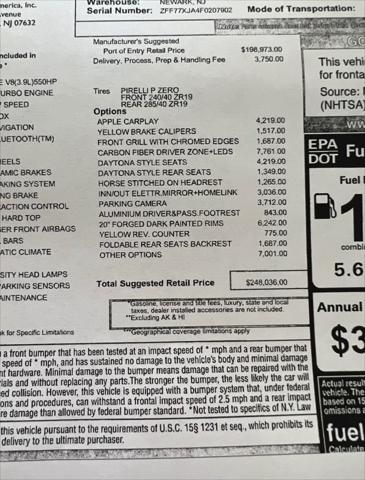 used 2015 Ferrari California car, priced at $149,900