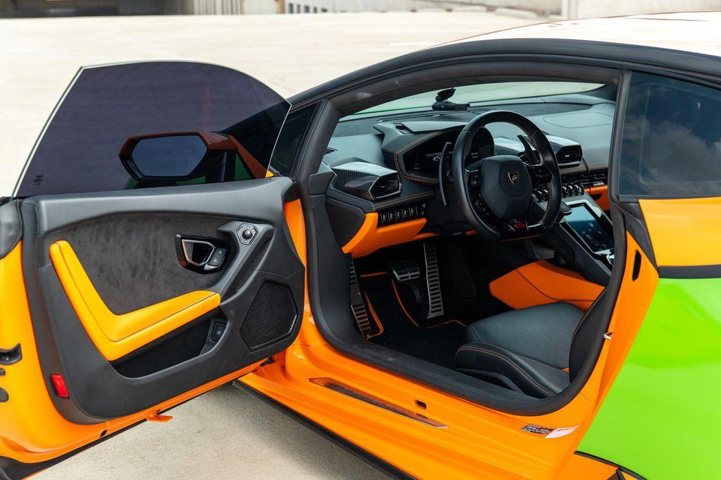 used 2021 Lamborghini Huracan EVO car, priced at $264,900