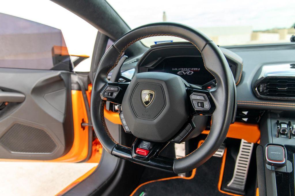 used 2021 Lamborghini Huracan EVO car, priced at $264,900