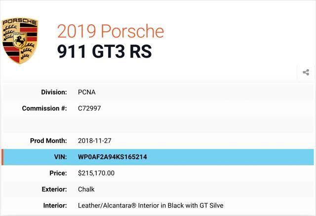 used 2019 Porsche 911 car, priced at $239,000