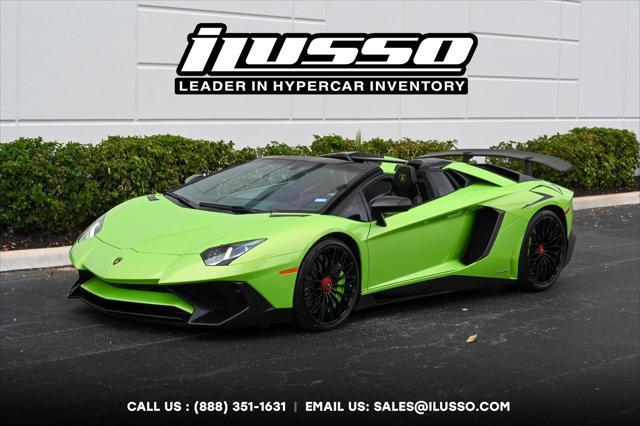 used 2017 Lamborghini Aventador car, priced at $585,000