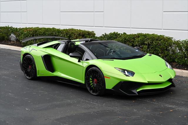 used 2017 Lamborghini Aventador car, priced at $585,000