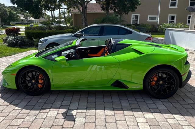 used 2023 Lamborghini Huracan EVO car, priced at $344,900