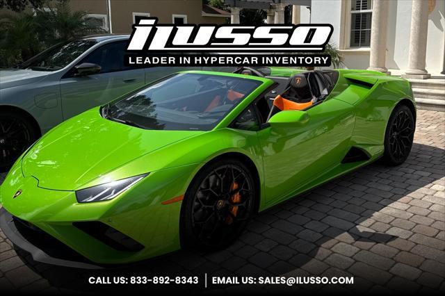 used 2023 Lamborghini Huracan EVO car, priced at $344,900