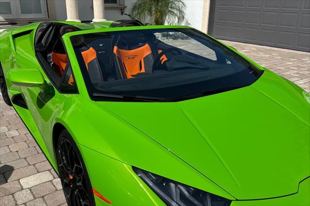 used 2023 Lamborghini Huracan EVO car, priced at $344,900