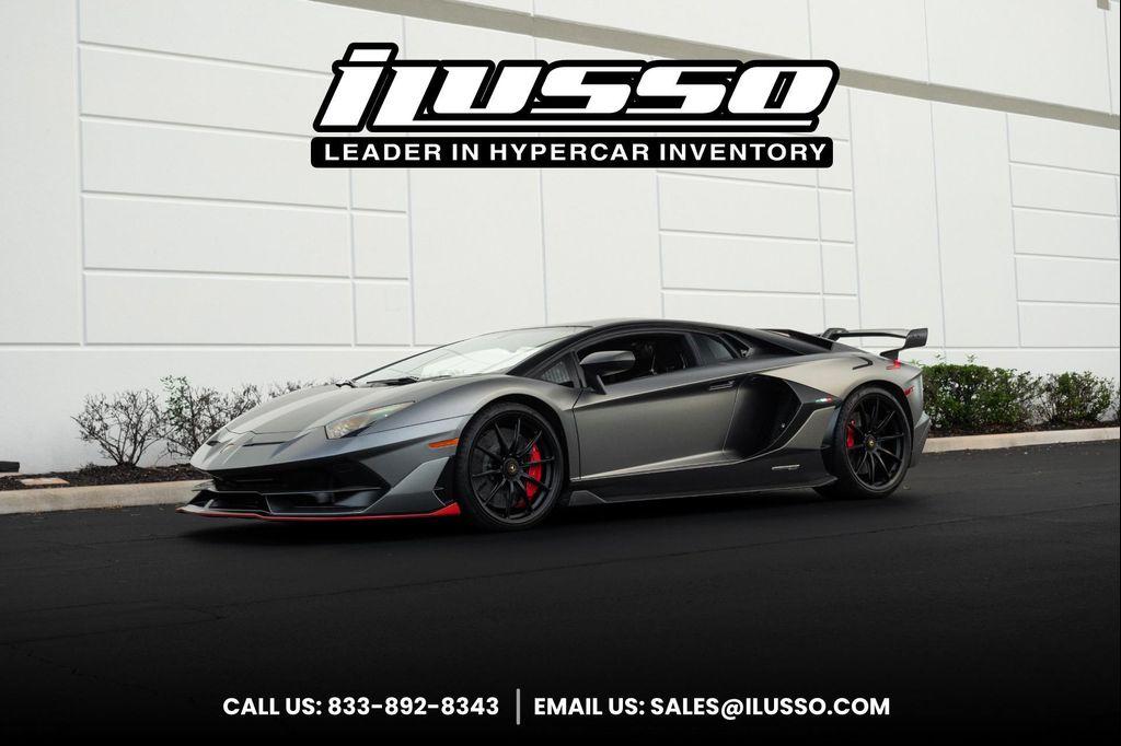 used 2019 Lamborghini Aventador SVJ car, priced at $779,000
