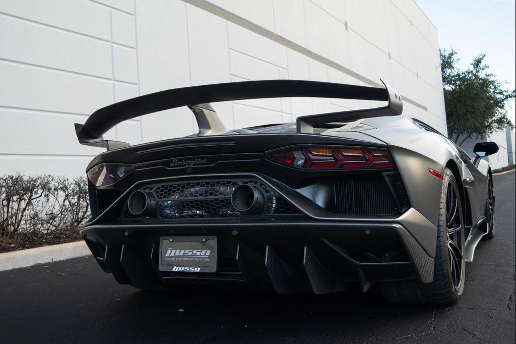 used 2019 Lamborghini Aventador SVJ car, priced at $779,000
