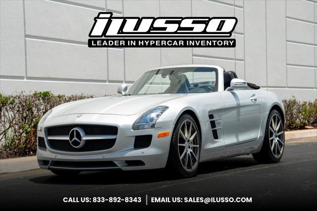 used 2012 Mercedes-Benz SLS AMG car, priced at $139,999