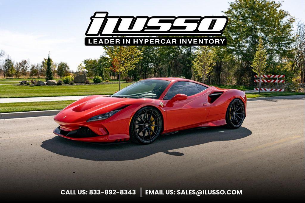 used 2020 Ferrari F8 Tributo car, priced at $359,000
