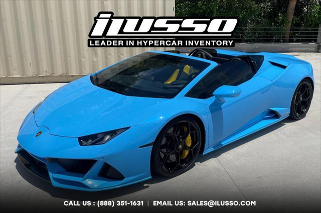 used 2022 Lamborghini Huracan EVO car, priced at $304,900