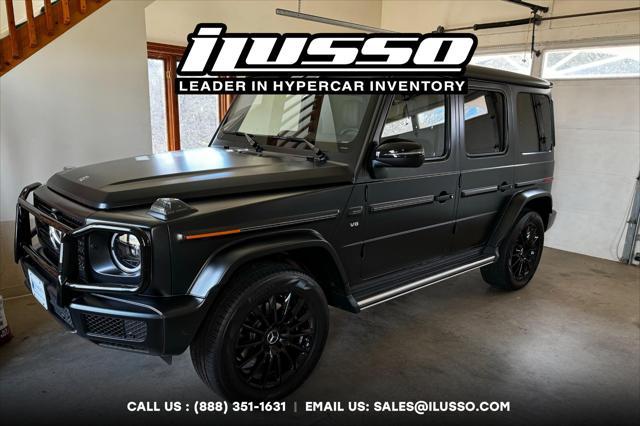 used 2020 Mercedes-Benz G-Class car, priced at $142,500