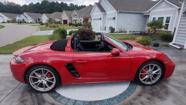 used 2023 Porsche 718 Boxster car, priced at $94,999