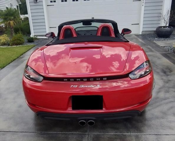 used 2023 Porsche 718 Boxster car, priced at $94,999