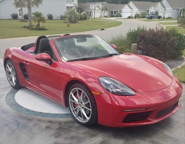 used 2023 Porsche 718 Boxster car, priced at $94,999