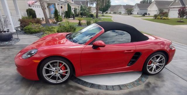 used 2023 Porsche 718 Boxster car, priced at $94,999