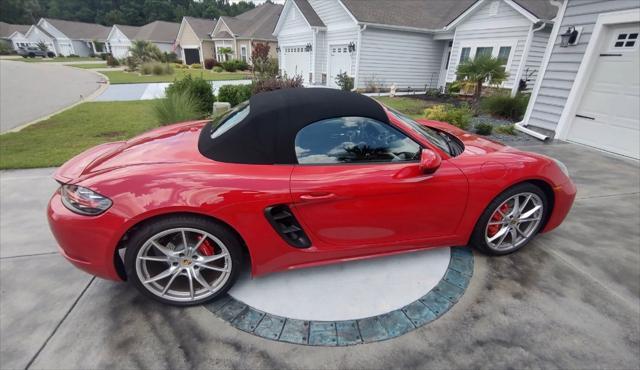 used 2023 Porsche 718 Boxster car, priced at $94,999