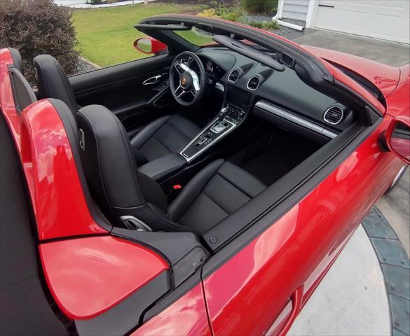 used 2023 Porsche 718 Boxster car, priced at $94,999