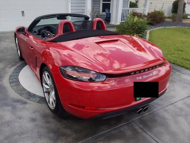 used 2023 Porsche 718 Boxster car, priced at $94,999