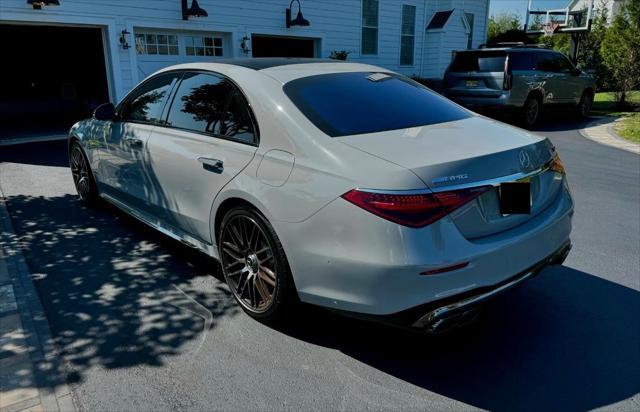 used 2024 Mercedes-Benz AMG S 63 E car, priced at $199,900