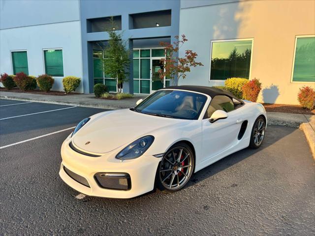 used 2016 Porsche Boxster car, priced at $110,000