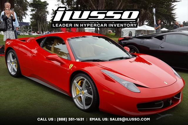 used 2011 Ferrari 458 Italia car, priced at $215,000