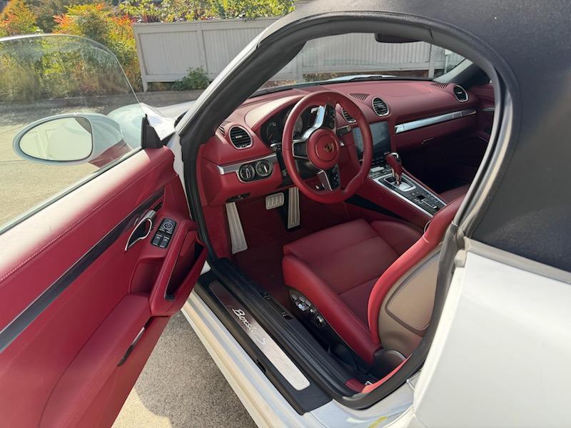used 2024 Porsche 718 Boxster car, priced at $112,980