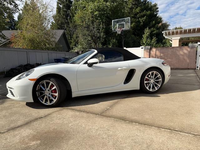 used 2024 Porsche 718 Boxster car, priced at $112,980