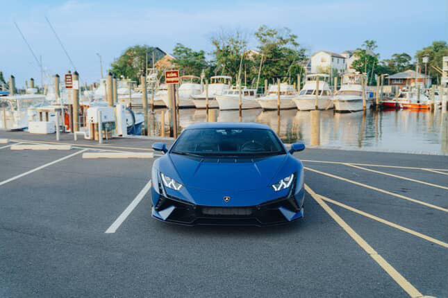 used 2023 Lamborghini Huracan Tecnica car, priced at $344,900