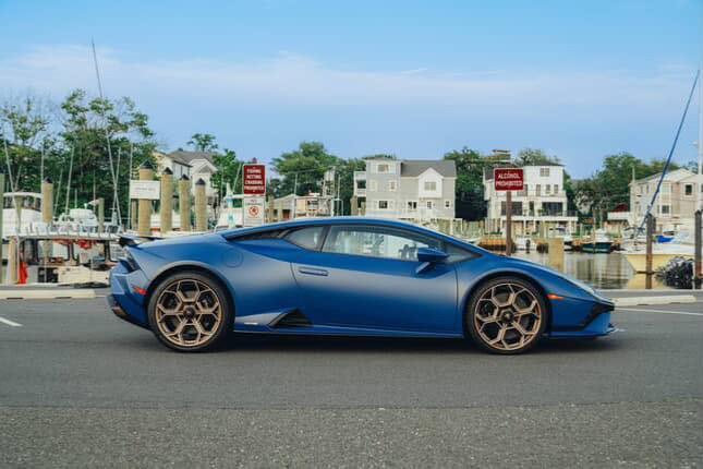used 2023 Lamborghini Huracan Tecnica car, priced at $344,900