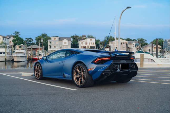 used 2023 Lamborghini Huracan Tecnica car, priced at $344,900