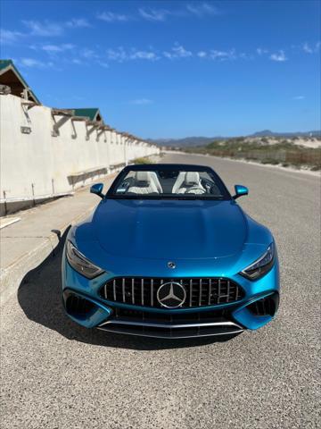 used 2022 Mercedes-Benz AMG SL 55 car, priced at $125,980