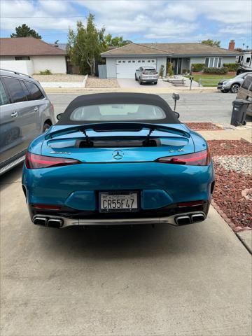 used 2022 Mercedes-Benz AMG SL 55 car, priced at $125,980