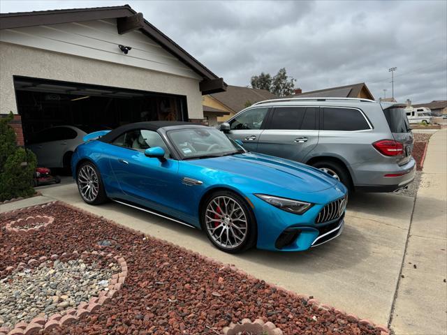 used 2022 Mercedes-Benz AMG SL 55 car, priced at $125,980