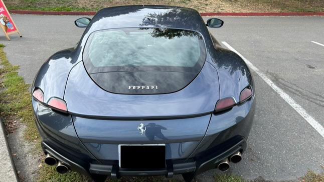 used 2022 Ferrari Roma car, priced at $239,000