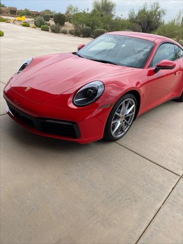 used 2022 Porsche 911 car, priced at $135,000