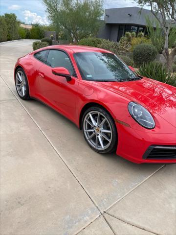 used 2022 Porsche 911 car, priced at $135,000