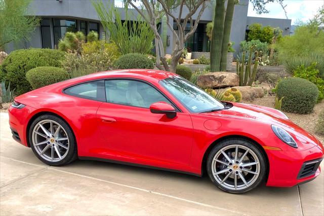 used 2022 Porsche 911 car, priced at $135,000