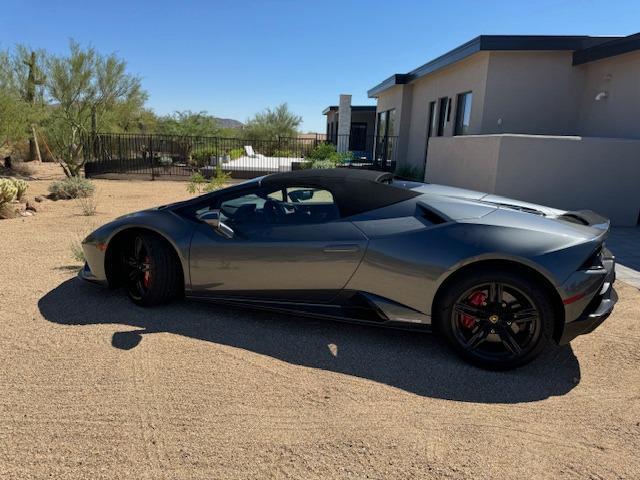 used 2023 Lamborghini Huracan EVO car, priced at $300,000